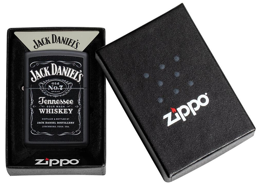 jack daniels etikettendesign mit strukturdruck