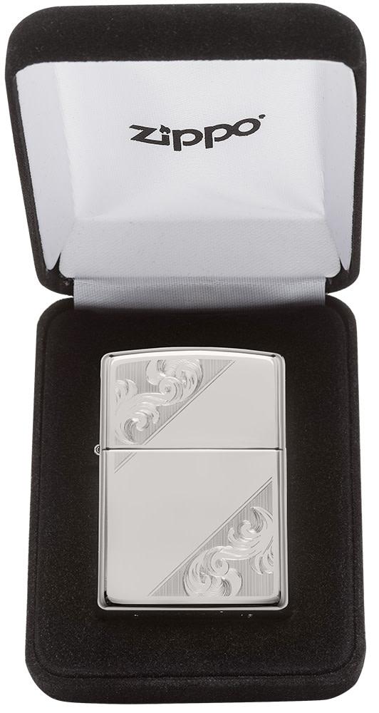 diagonales filigranmuster aus sterlingsilber