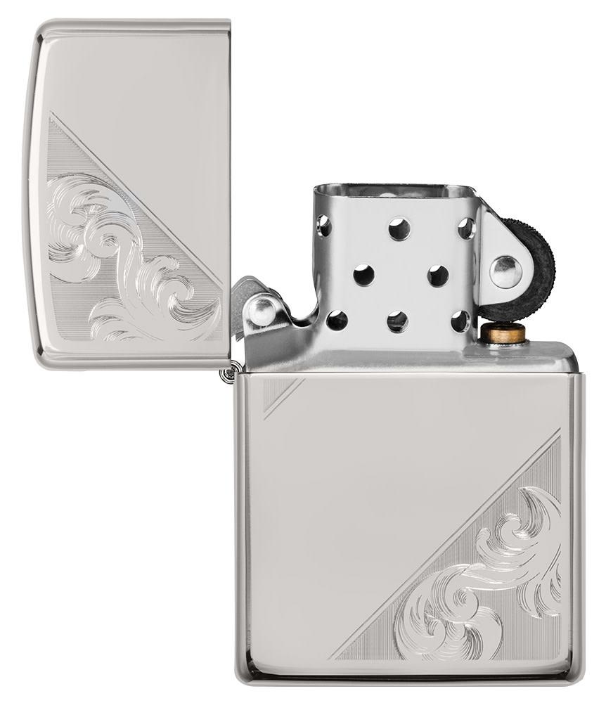 diagonales filigranmuster aus sterlingsilber