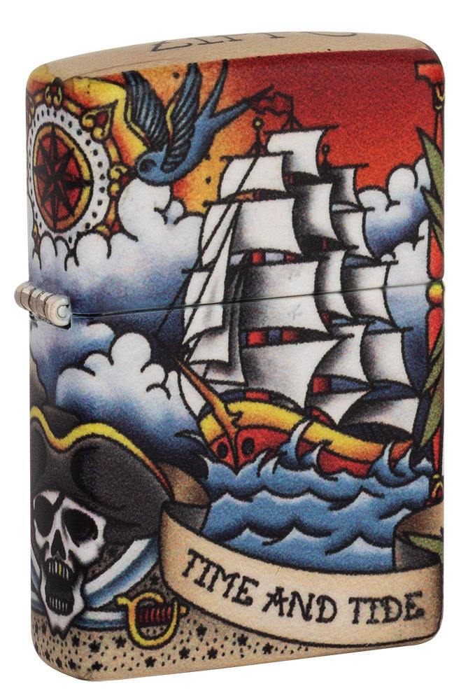nautisches tattoo-design