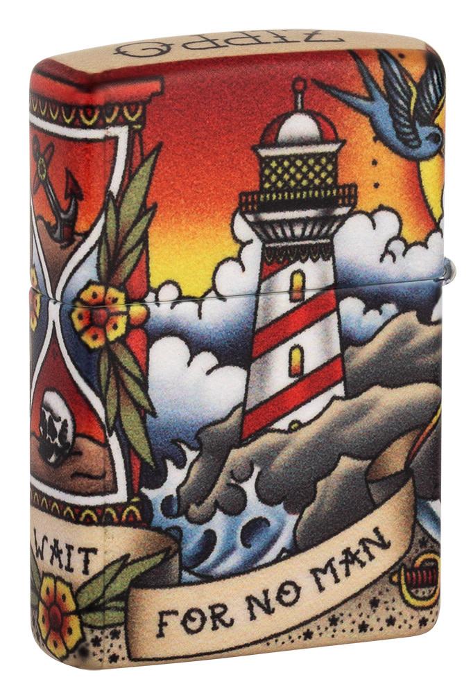nautisches tattoo-design