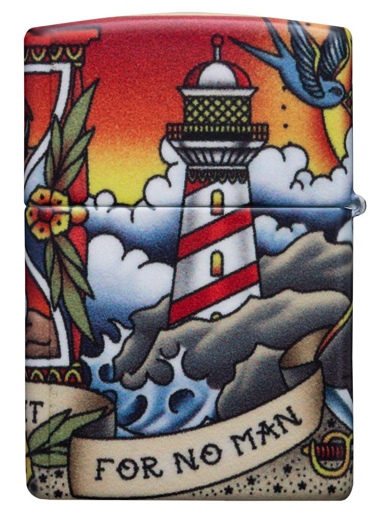 nautisches tattoo-design