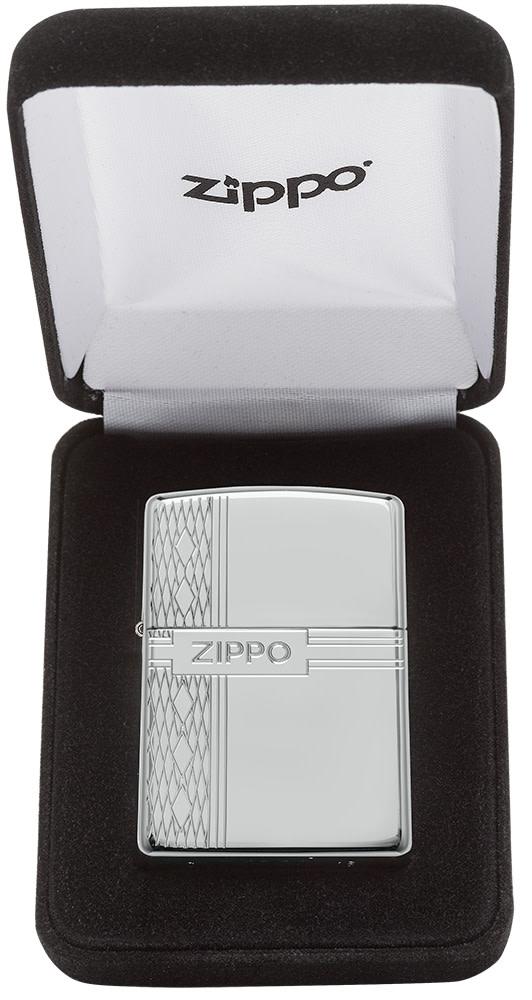 zippo-diamantdesign aus sterlingsilber