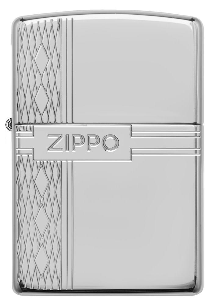 zippo-diamantdesign aus sterlingsilber