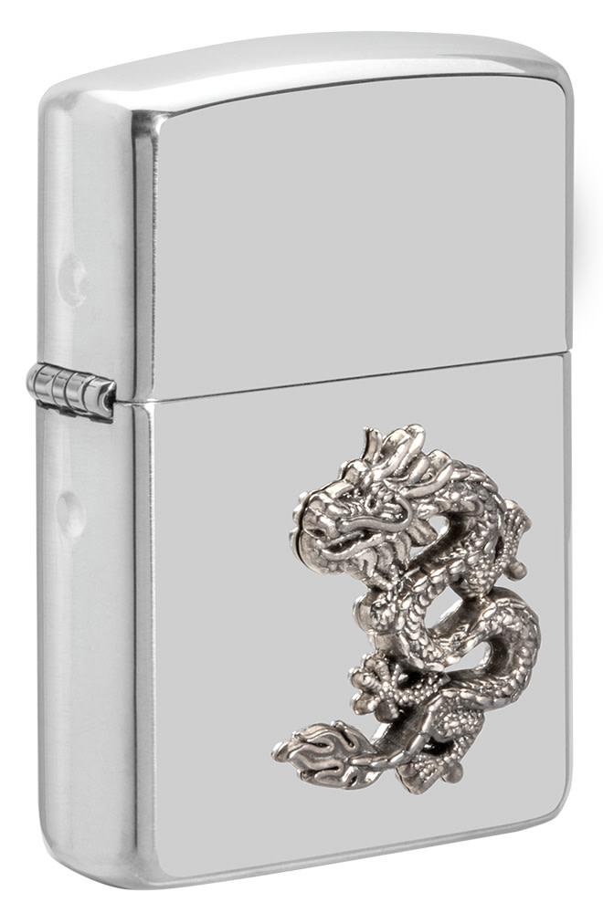 chinesisches drachenemblem aus sterlingsilber