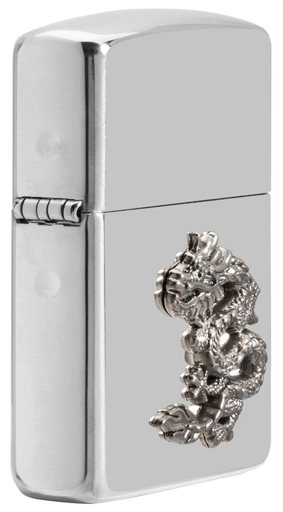 chinesisches drachenemblem aus sterlingsilber
