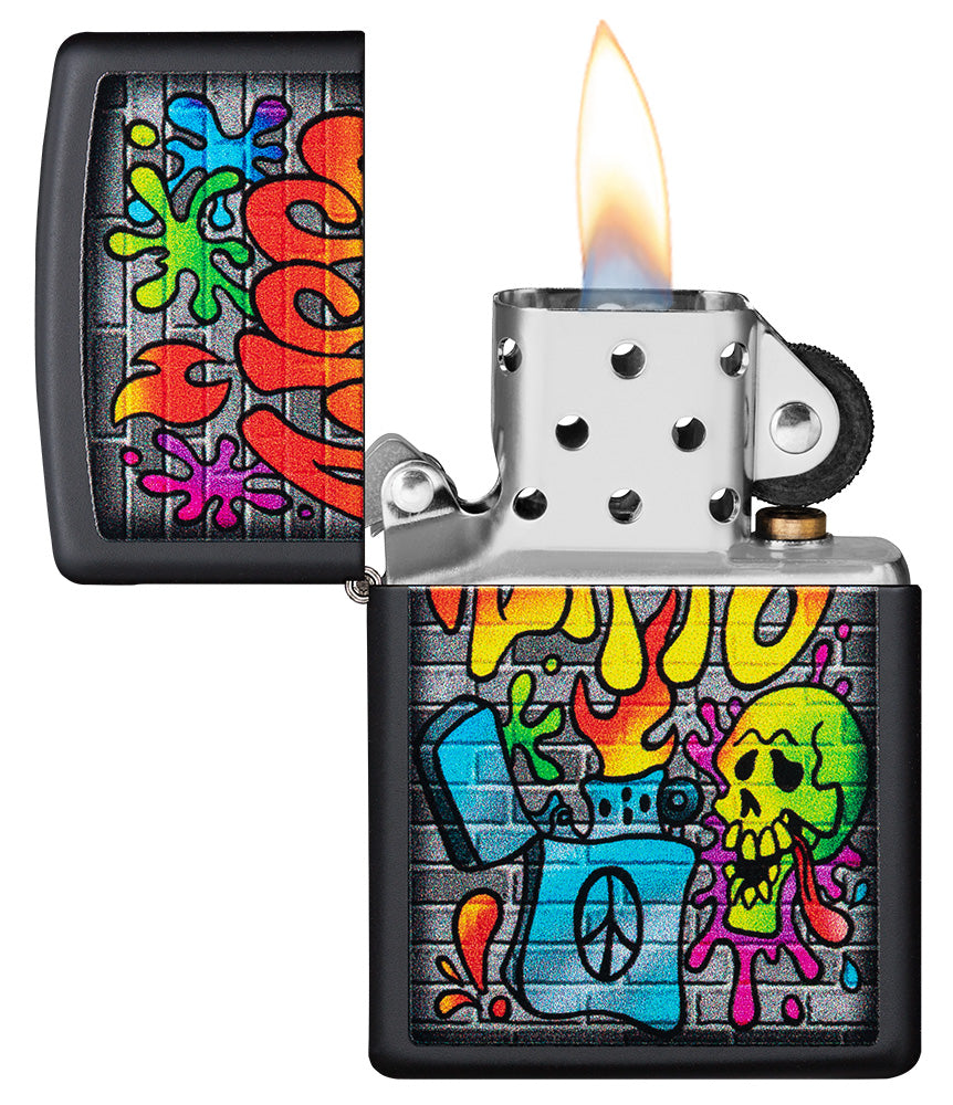 zippo street art design