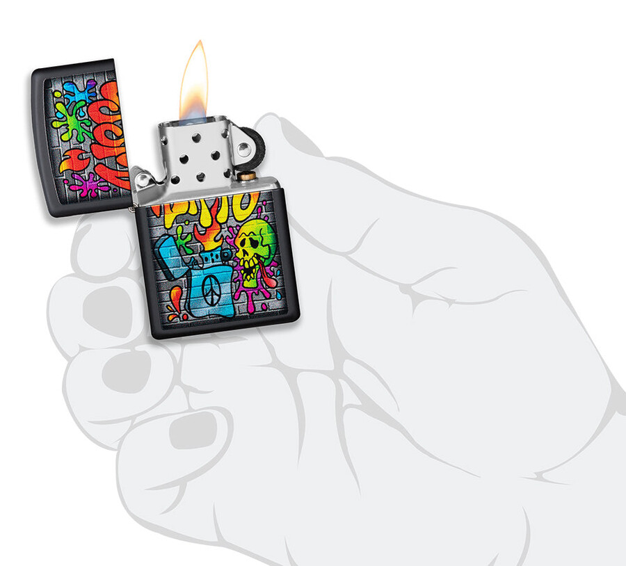 zippo street art design