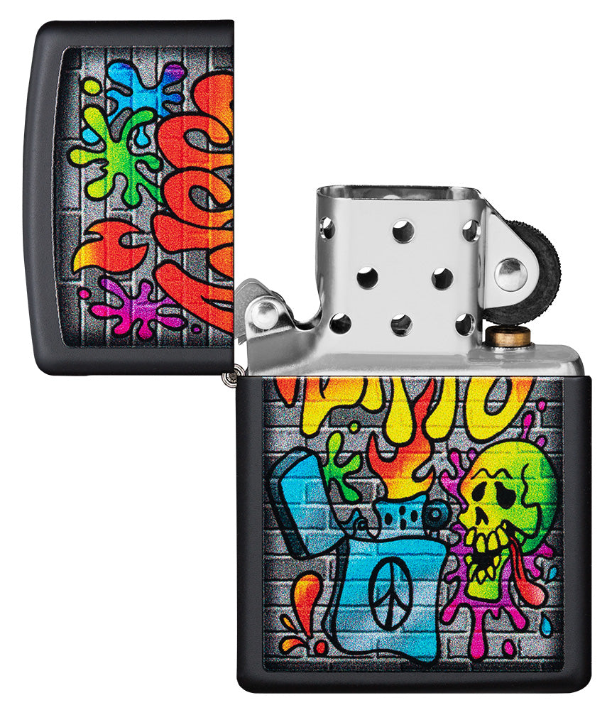 zippo street art design