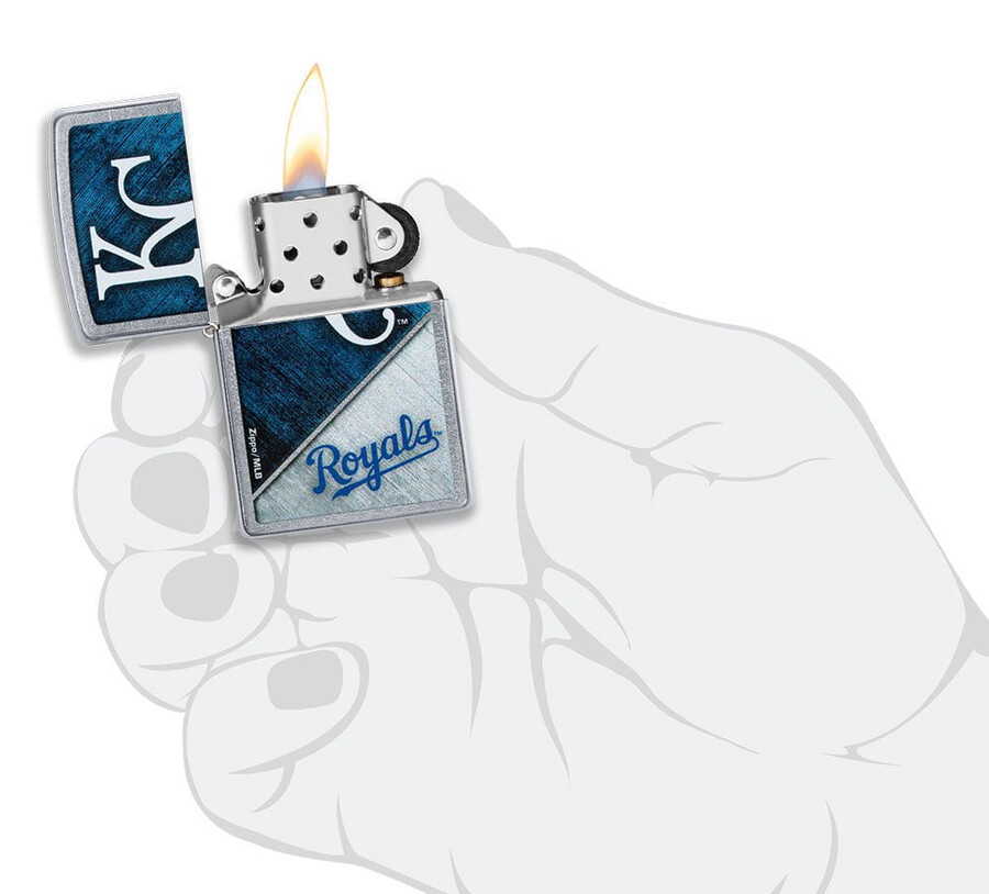 mlb kansas city royals farbblock-design