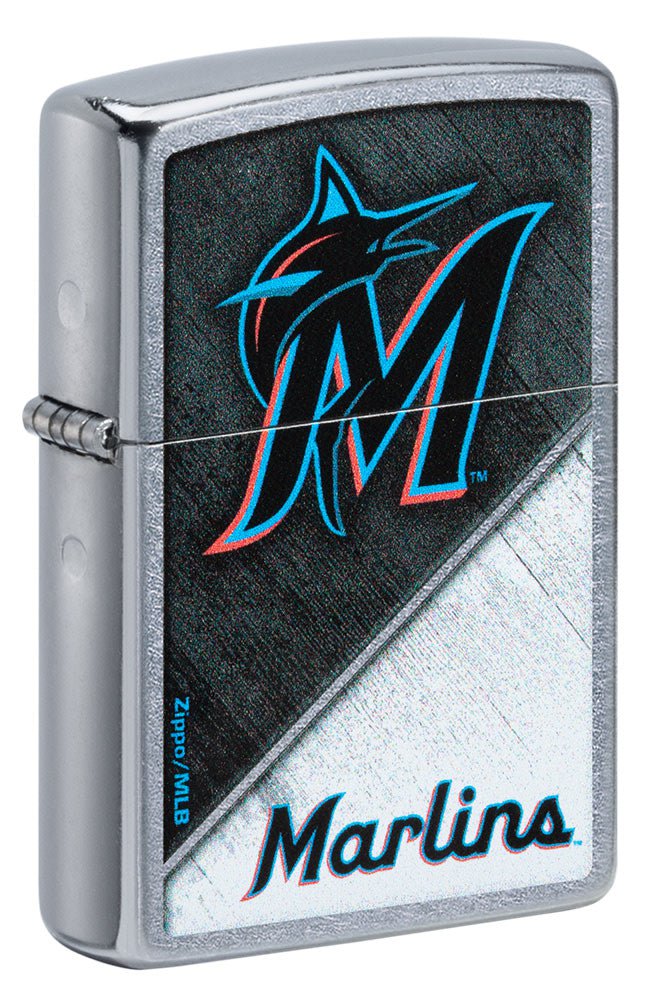mlb miami marlins farbblock-design