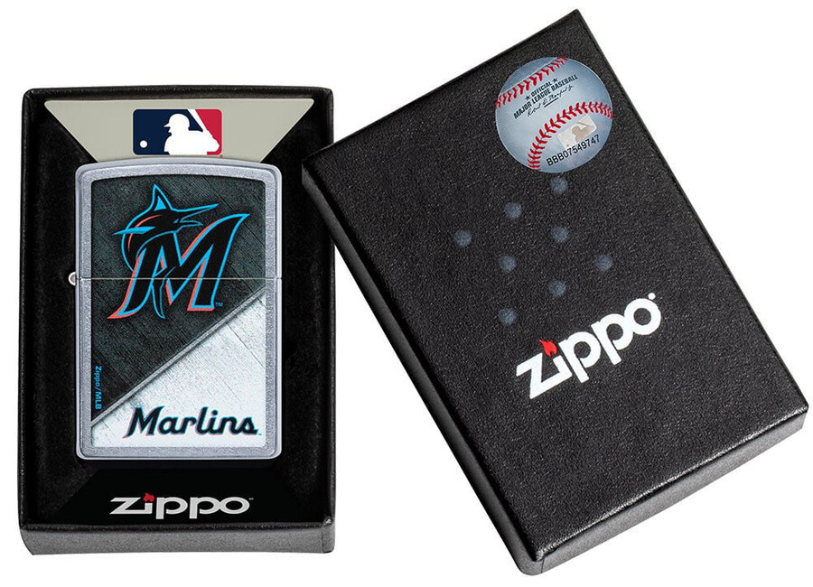 mlb miami marlins farbblock-design