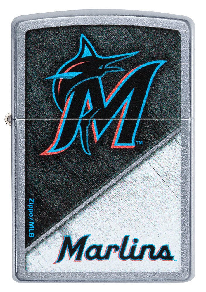 mlb miami marlins farbblock-design
