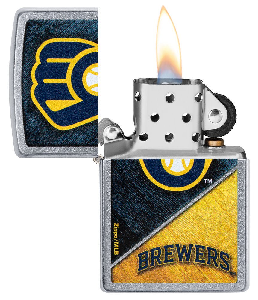 mlb milwaukee brewers farbblock-design