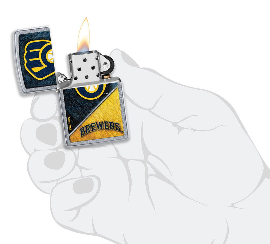 mlb milwaukee brewers farbblock-design