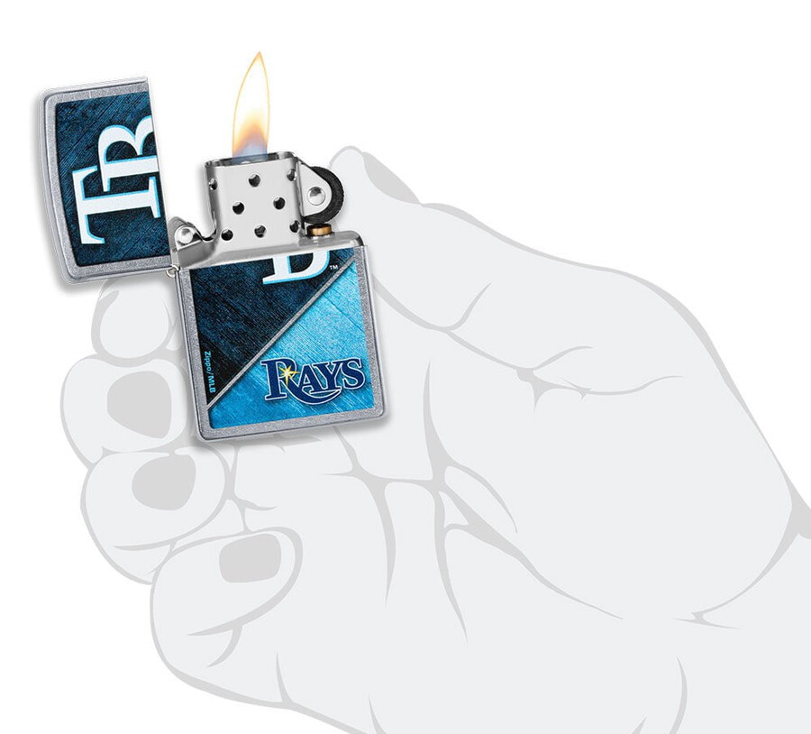mlb tampa bay rays farbblock-design