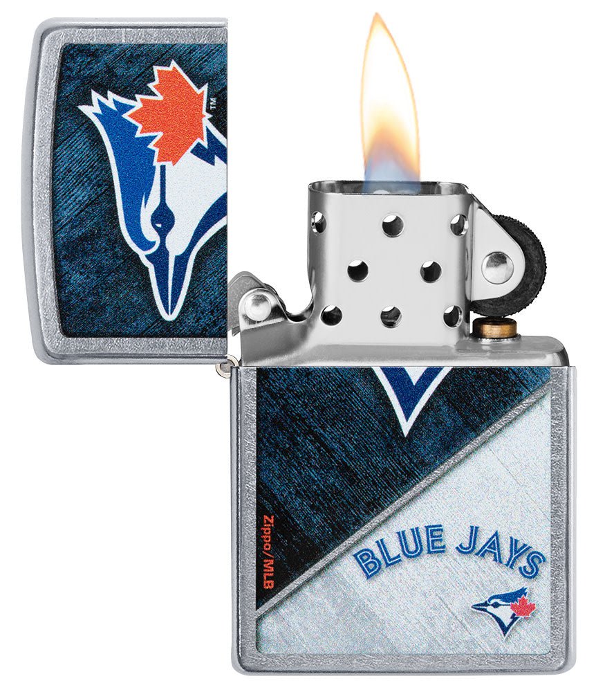mlb toronto blue jays farbblock-design