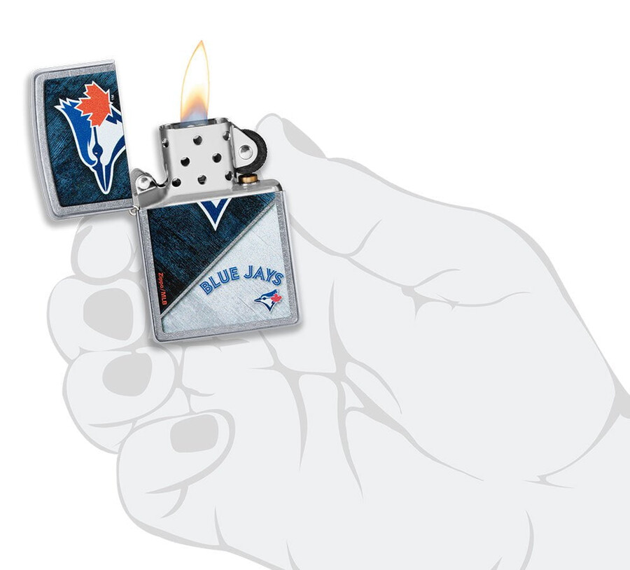 mlb toronto blue jays farbblock-design