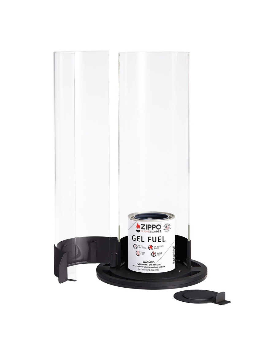 flamescapes spiral-feuerstelle xl mit brennstoff