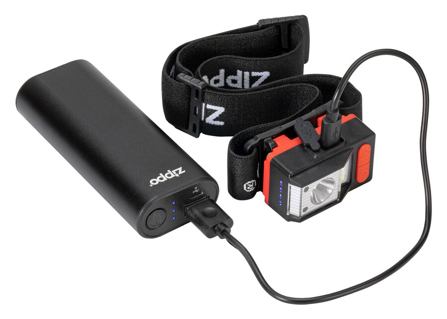 black heatbank 6 wiederaufladbares handwärmer- und stirnlampen-geschenkset